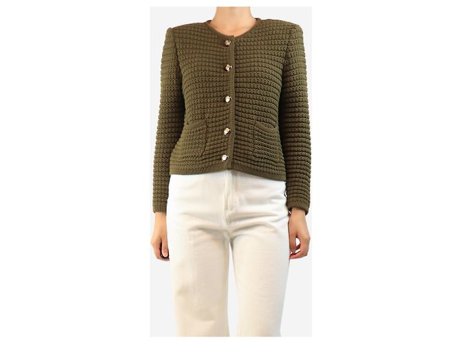 Ba&Sh Cardigan Gaspard verde - talla M - vista 3