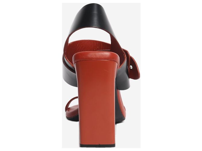 Acne Multicolour Asura three-tone heeled sandals - size EU 39 Multiple colors - view 3