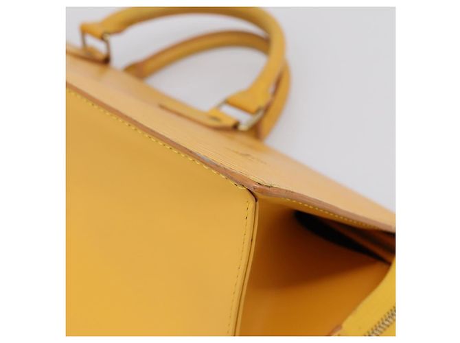 LOUIS VUITTON Epi Sac Triangle Hand Bag Yellow M52099 LV - vista 10