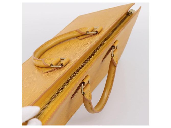 LOUIS VUITTON Epi Sac Triangle Hand Bag Yellow M52099 LV - vista 6