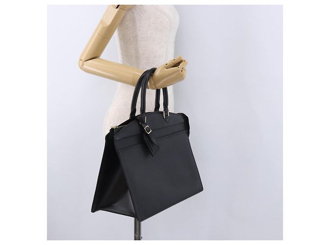 LOUIS VUITTON Epi Riviera Hand Bag Black M48182 LV - vista 22