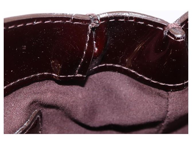 LOUIS VUITTON Monogram Vernis Wilshire PM Bag Rouge Favist M91644 LV - vista 12