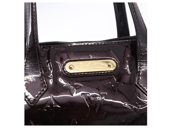 LOUIS VUITTON Monogram Vernis Wilshire PM Bag Rouge Favist M91644 LV - vista 17