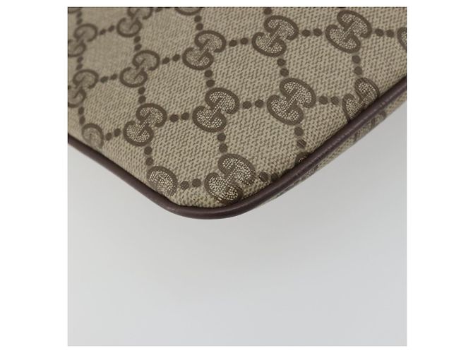 GUCCI GG Supreme Web Sherry Line Shoulder Bag PVC Beige 904 02 047 - vista 13