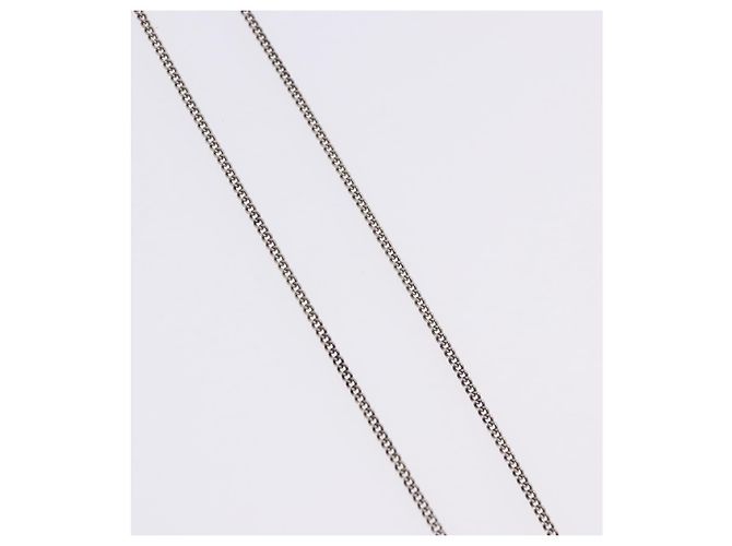 CHANEL COCO Mark Halskette Metall Silber CC - Ansicht 6