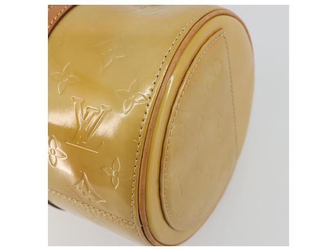 LOUIS VUITTON Monogram Vernis Bedford Hand Bag Beige M91006 LV - vista 12
