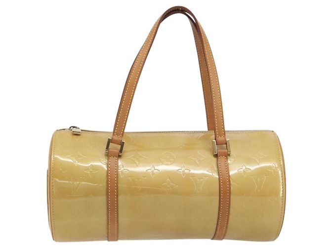 LOUIS VUITTON Monogram Vernis Bedford Hand Bag Beige M91006 LV - vista 2