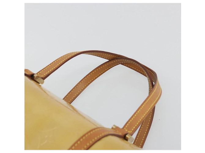 LOUIS VUITTON Monogram Vernis Bedford Hand Bag Beige M91006 LV - vista 8