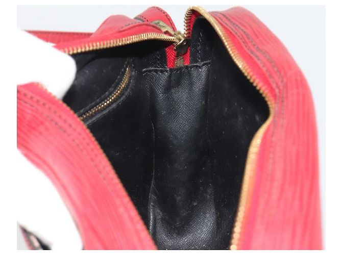 LOUIS VUITTON Epi Jeune Fille MM Shoulder Bag Red M52157 LV - vista 19
