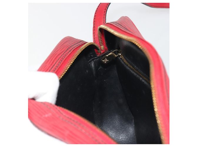 LOUIS VUITTON Epi Jeune Fille MM Shoulder Bag Red M52157 LV - vista 20