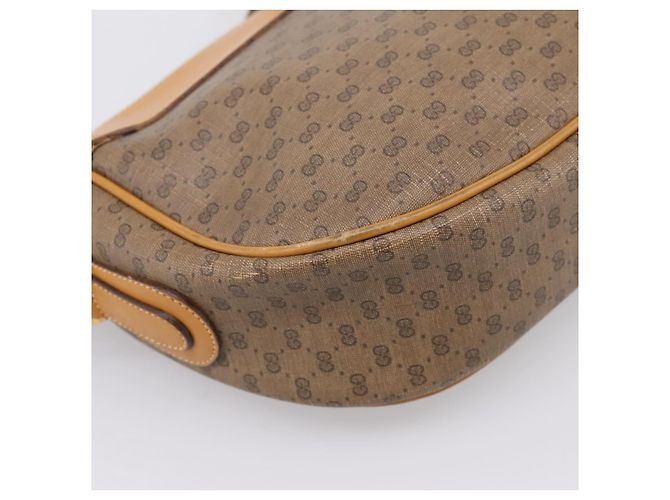 GUCCI Micro GG Web Sherry Line Shoulder Bag PVC Beige 001 104 0918 - vista 13