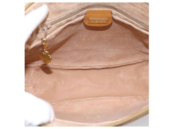 GUCCI Micro GG Web Sherry Line Shoulder Bag PVC Beige 001 104 0918 - vista 16