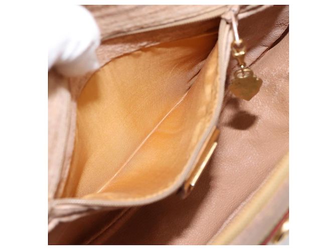 GUCCI Micro GG Web Sherry Line Shoulder Bag PVC Beige 001 104 0918 - vista 20
