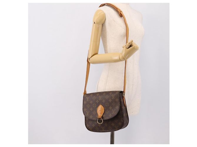 LOUIS VUITTON Monogram Saint Cloud GM Shoulder Bag M51242 LV - Ansicht 26