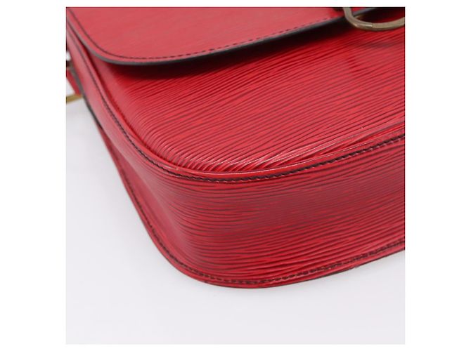 LOUIS VUITTON Epi Saint Cloud GM Shoulder Bag Red M52197 LV - vista 15
