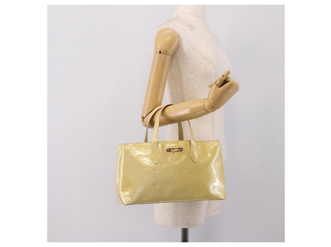LOUIS VUITTON Monogram Vernis Wilshire PM Bag Broncorail M91452 LV - vista 22