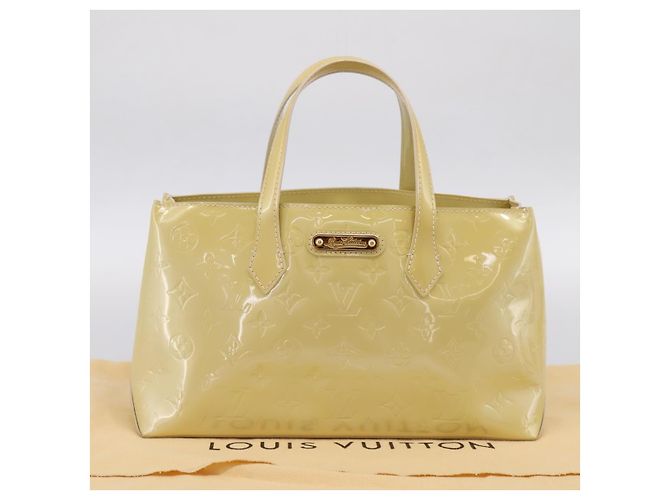 LOUIS VUITTON Monogram Vernis Wilshire PM Bag Broncorail M91452 LV - vista 23