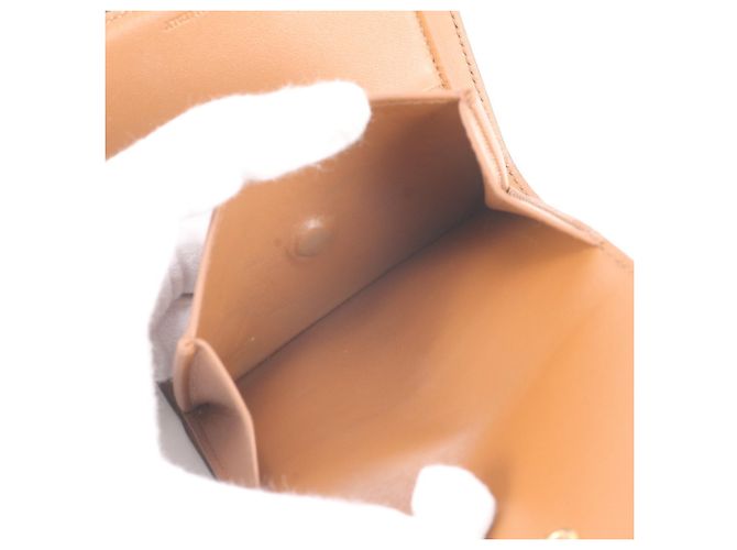 Céline Celine Small Tri-fold Wallet mit Klappe Braun - Ansicht 8