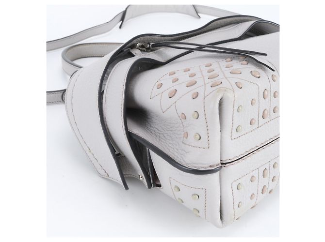 Borsa a tracolla 2-Way Wave in pelle Tod's Marrone - vista 6