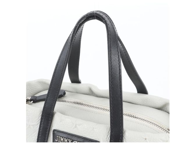 Borsa a tracolla 2-Way Mini Sarah Star Studded Leather Jimmy Choo Bianco - vista 2