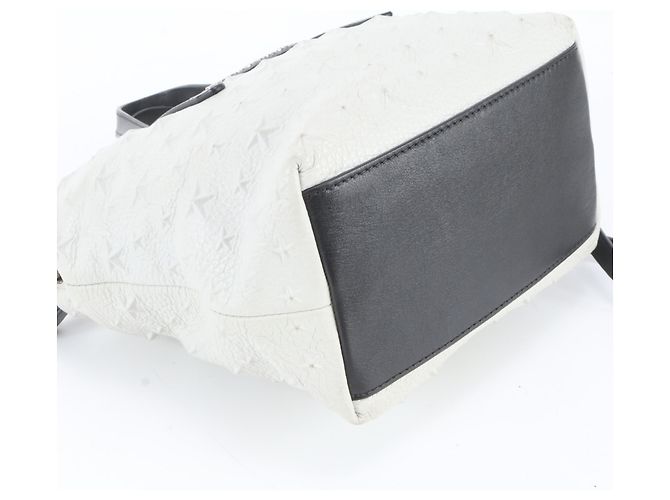 Borsa a tracolla 2-Way Mini Sarah Star Studded Leather Jimmy Choo Bianco - vista 6
