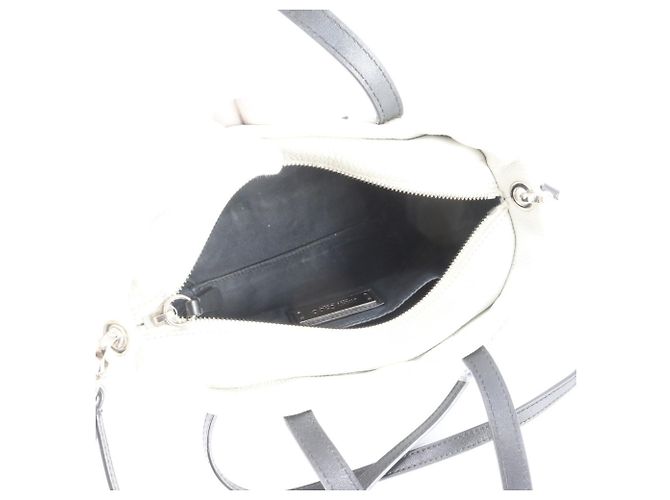 Borsa a tracolla 2-Way Mini Sarah Star Studded Leather Jimmy Choo Bianco - vista 8