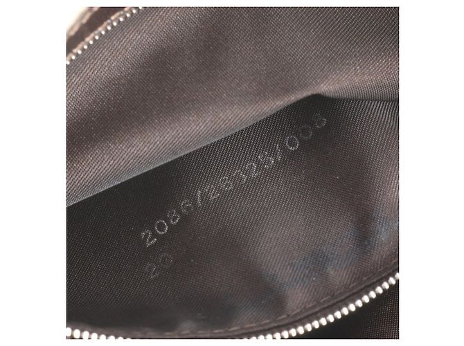 Borsa a spalla Fendi Zucca Canvas Mamma Bucket Baguette Beige - vista 9