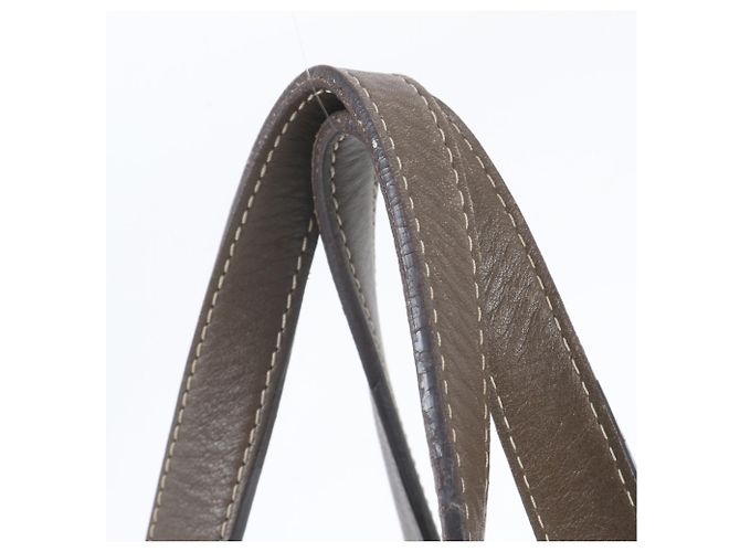 Bolso Tote Loewe de piel marrón Castaño - vista 2