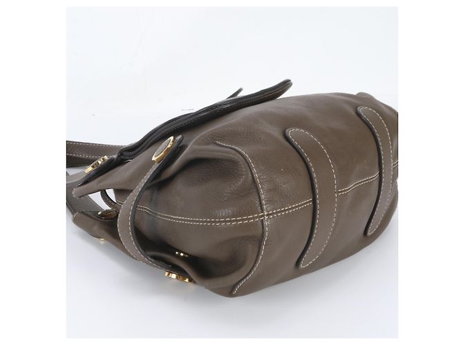 Bolso Tote Loewe de piel marrón Castaño - vista 5
