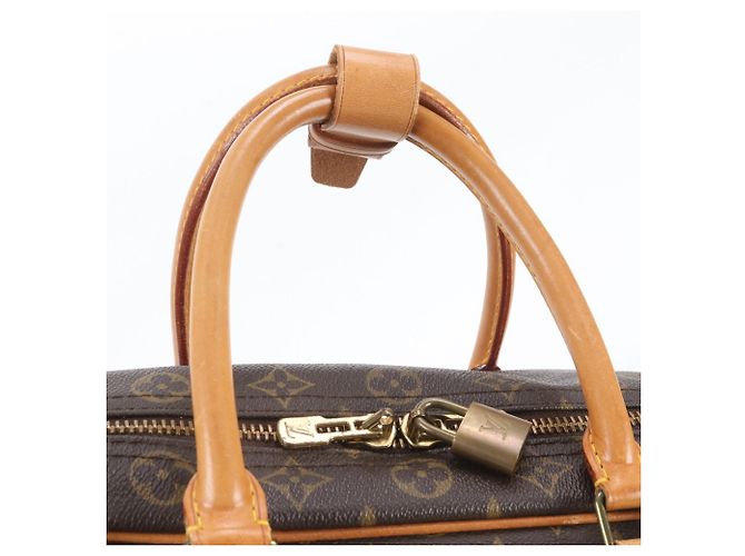 Sac Boston Louis Vuitton Monogram Sirius 50 en cuir Marron - vue 2