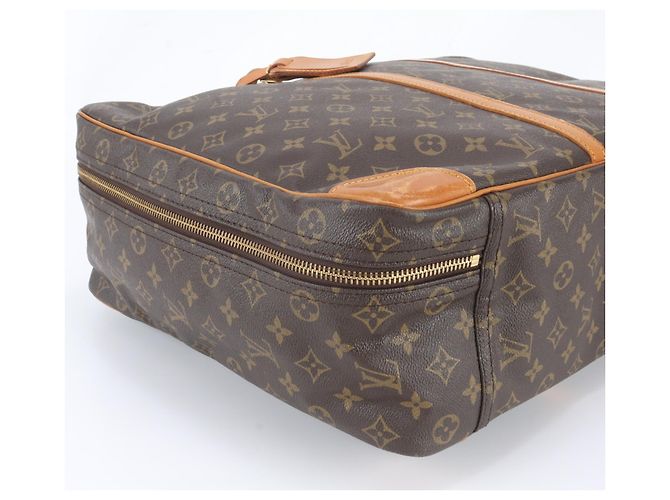 Sac Boston Louis Vuitton Monogram Sirius 50 en cuir Marron - vue 6