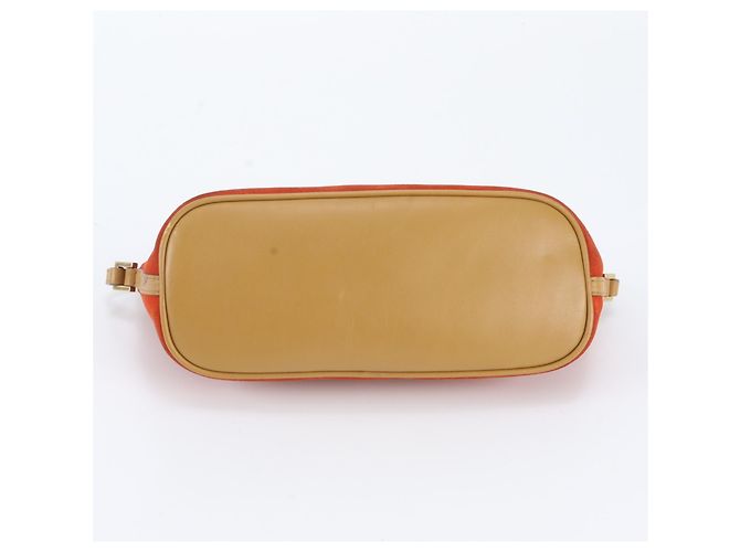 Gucci Handtasche Pouch Tote aus rotem Leder - Ansicht 5