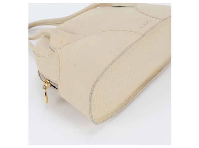 Bolso Tote de piel Loewe en Beige - vista 4