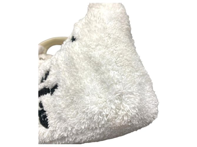 Sac à main Prada en nylon Terry Blanc - vue 6