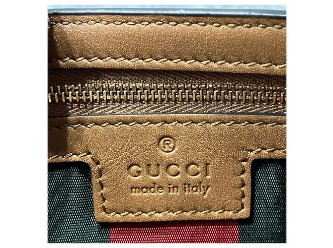 Borsa a tracolla Gucci GG Supreme Beige - vista 4