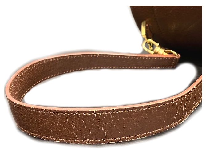 Bulgari Borsa Drum in pelle Bvlgari Marrone - vista 9