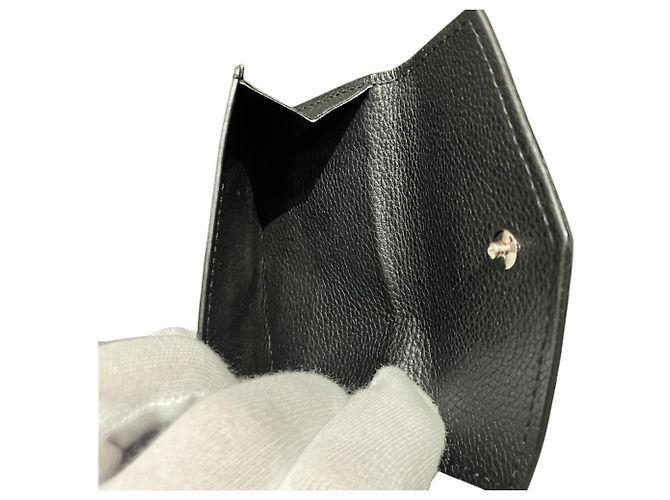 Louis Vuitton Portefeuille Lockmini Tri-fold Wallet Schwarz - Ansicht 6