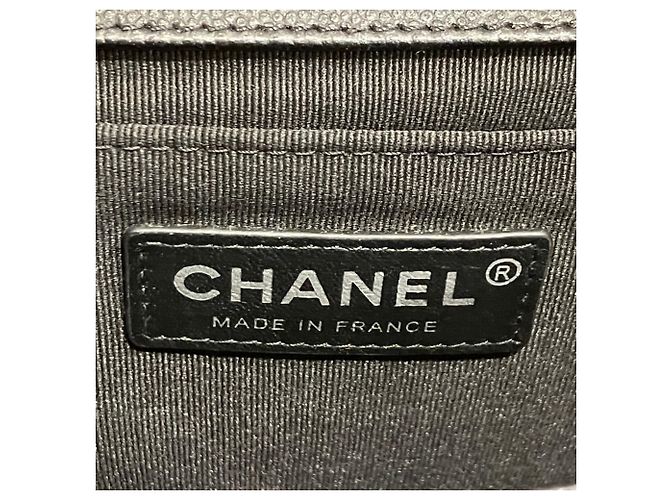 Borsa a tracolla Chanel Boy Nero - vista 4