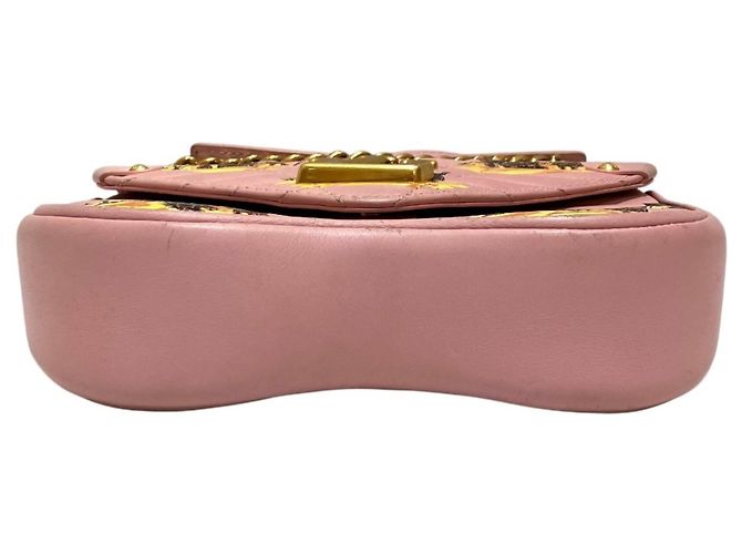 Bolso de cadena Louis Vuitton New Wave PM de hombro Rosa Estampado de leopardo - vista 3