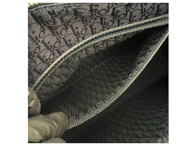 Borsa a tracolla Christian Dior Lady Cannage Stitch Verde - vista 10
