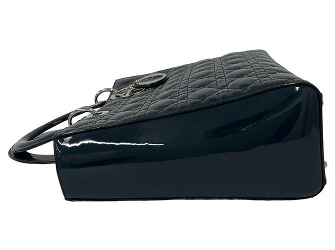 Borsa a tracolla Christian Dior Lady Cannage Stitch Verde - vista 5