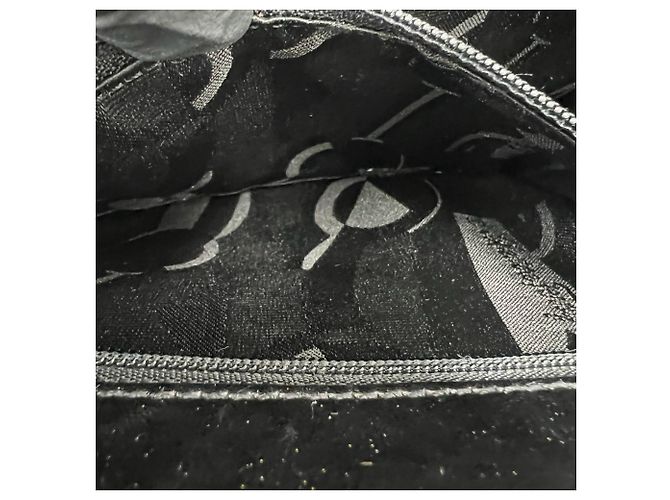 Borsa a tracolla in pelle con logo Gancini Salvatore Ferragamo Nero - vista 10