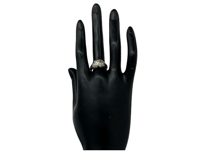 Autre Marque Anello Croce Tiffany Vintage Signature Argento - vista 2