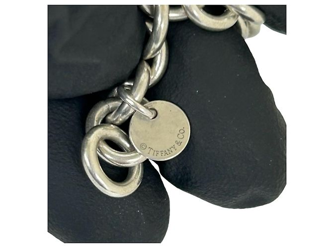 Autre Marque Bracciale Tiffany Vintage Cadena Lock Argento - vista 3