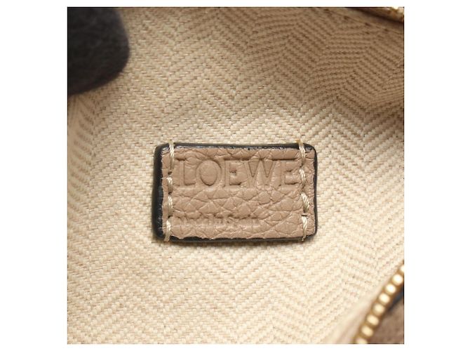 Bolsa Loewe Puzzle Bag Mini 2-Way Bege - vista 4