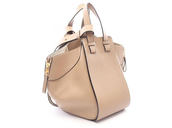 Borsa Loewe Hammock Small Beige - vista 2