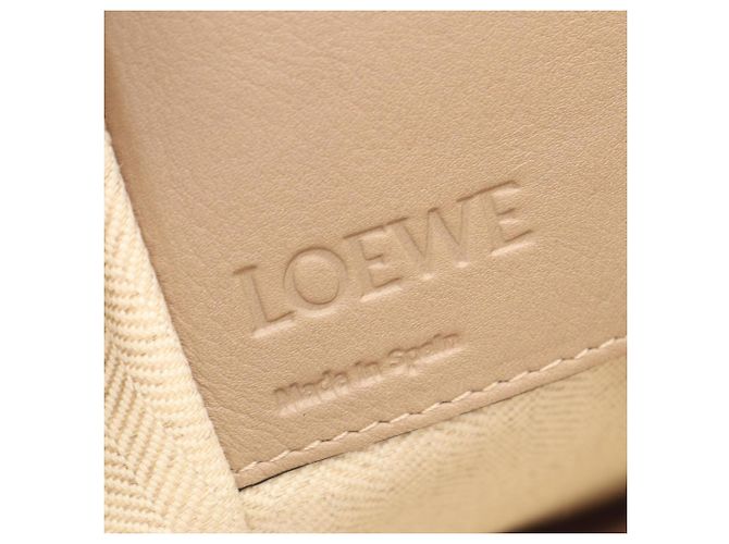 Borsa Loewe Hammock Small Beige - vista 4