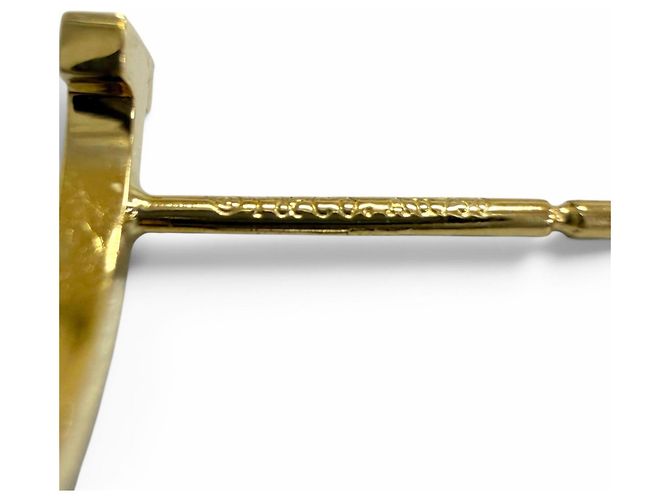 Autre Marque Pendientes Tiffany & Co. 750 T Smile Mini Dorado - vista 8