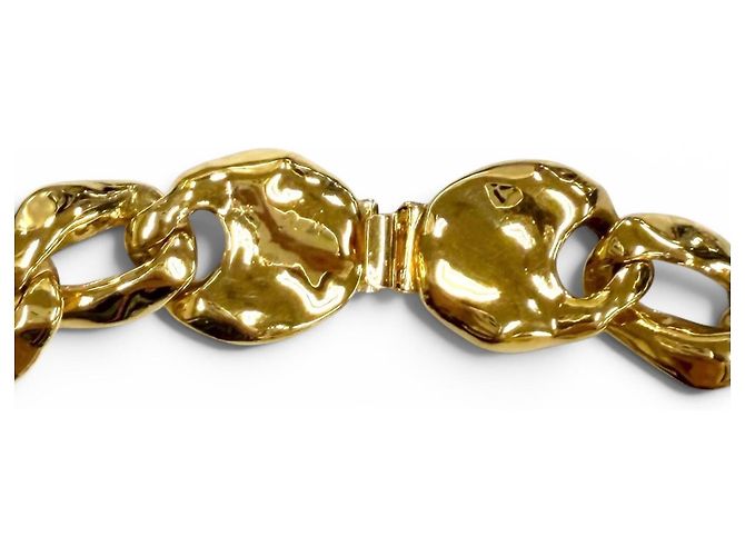 Collana a catena dorata vintage Yves Saint Laurent D'oro - vista 6