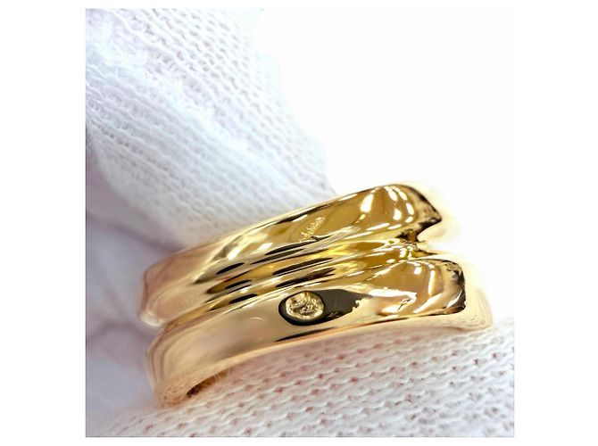 Hermès Hermes Ring Gelbgold mit Diamanten Golden - Ansicht 6